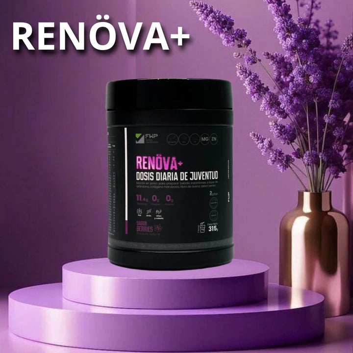 COLÁGENO RENOVA – ¡No más caída de cabello, arrugas ni dolor en los huesos!